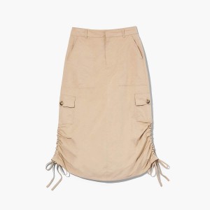 Women Marc Jacobs Cargo Skirts Beige | UK MJ6015-B41