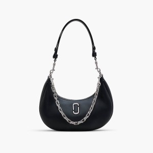 Women Marc Jacobs Curve Shoulder Bags Black | UK MJ1478-D02