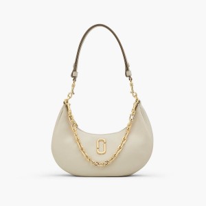 Women Marc Jacobs Curve Shoulder Bags White | UK MJ1329-S82