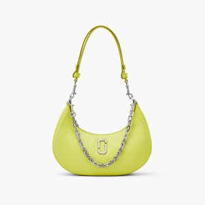 Women Marc Jacobs Curve Shoulder Bags Yellow | UK MJ6120-F24