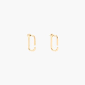 Women Marc Jacobs J Marc Hoops Earrings Gold | UK MJ8914-Y27