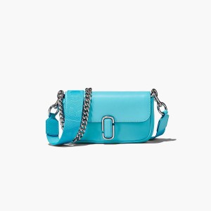 Women Marc Jacobs J Marc Mini Shoulder Bags Blue | UK MJ0629-F67