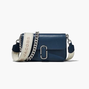 Women Marc Jacobs J Marc Shoulder Bags Blue | UK MJ8514-Q36