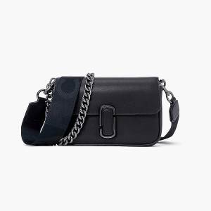 Women Marc Jacobs J Marc Shoulder Bags Black / Grey | UK MJ3875-T80