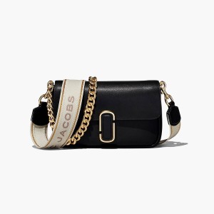 Women Marc Jacobs J Marc Shoulder Bags Black | UK MJ5379-Y95