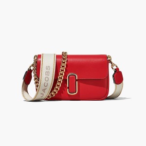 Women Marc Jacobs J Marc Shoulder Bags Red | UK MJ1764-V63