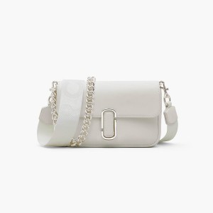 Women Marc Jacobs J Marc Shoulder Bags White / Silver | UK MJ3598-C48