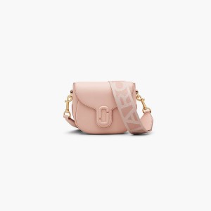 Women Marc Jacobs J Marc Small Saddle Crossbody Bags Rose | UK MJ5094-H28