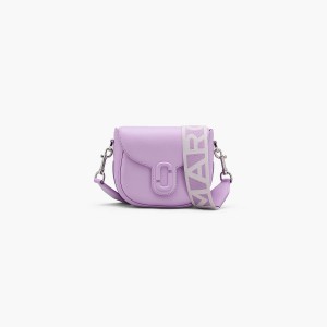 Women Marc Jacobs J Marc Small Saddle Crossbody Bags Purple | UK MJ9520-Z36