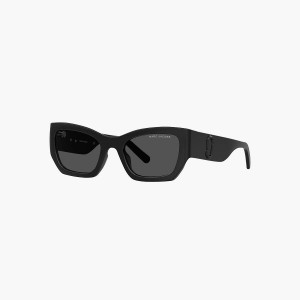 Women Marc Jacobs J Marc Square Cat Eye Sunglasses Black | UK MJ4509-W62