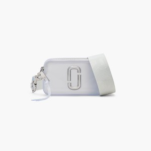 Women Marc Jacobs Jelly Snapshot Bags White | UK MJ0758-Q02