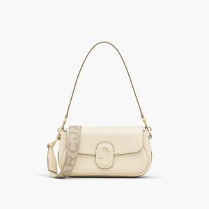 Women Marc Jacobs Large Clover Shoulder Bags White | UK MJ9526-B60