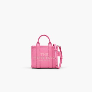 Women Marc Jacobs Leather Crossbody Tote Bags Pink | UK MJ6830-L25