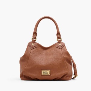 Women Marc Jacobs Re-Edition Fran Tote Bags Brown | UK MJ3024-F58