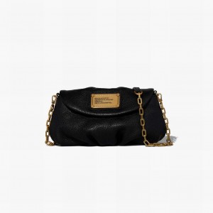 Women Marc Jacobs Re-Edition Karlie Crossbody Bags Black | UK MJ1426-U63