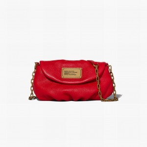 Women Marc Jacobs Re-Edition Karlie Crossbody Bags Red | UK MJ6382-O67