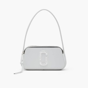 Women Marc Jacobs Slingshot Shoulder Bags White | UK MJ8406-Z18