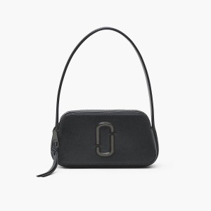 Women Marc Jacobs Slingshot Shoulder Bags Black | UK MJ2564-X17