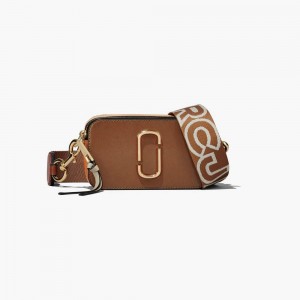 Women Marc Jacobs Snapshot Snapshot Bags Brown Multicolor | UK MJ2138-B62