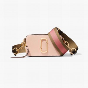 Women Marc Jacobs Snapshot Snapshot Bags Rose Multicolor | UK MJ0163-M05