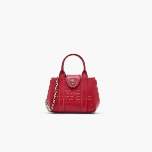 Women Marc Jacobs Turnlock Crossbody Tote Bags Red | UK MJ3147-G53