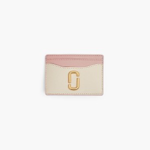 Women Marc Jacobs Utility Snapshot Card Case Wallets Rose Multicolor | UK MJ7328-R15