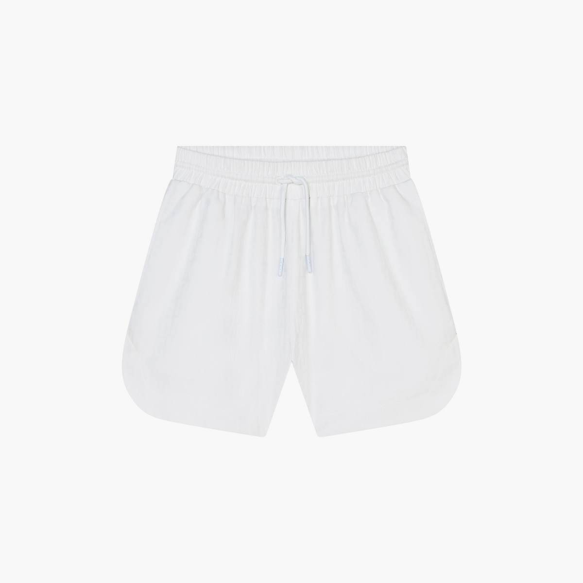 Kids\' Marc Jacobs Jumbled Monogram Cotton Shorts White | UK MJ3087-D86