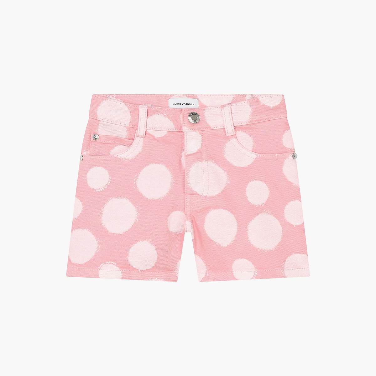 Kids\' Marc Jacobs Polka Dot Shorts Pink | UK MJ4876-V90