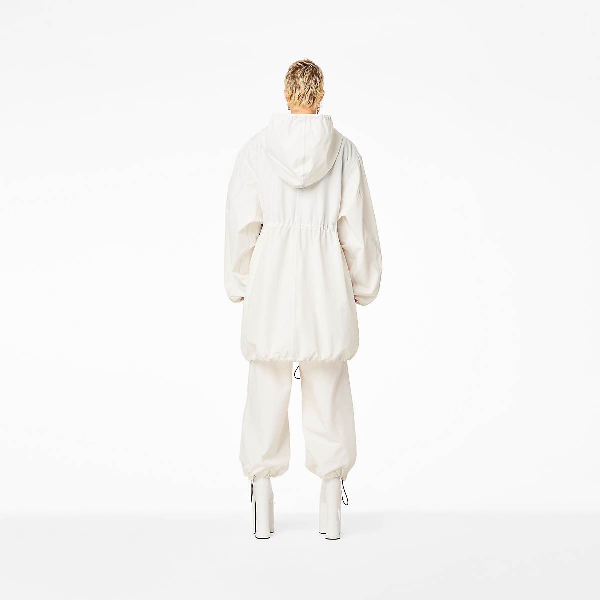 Women Marc Jacobs Balloon Parka Jackets White | UK MJ8416-Q93