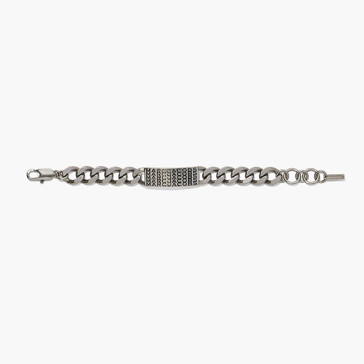 Women Marc Jacobs Barcode Monogram ID Chain Bracelets Silver | UK MJ6873-N34