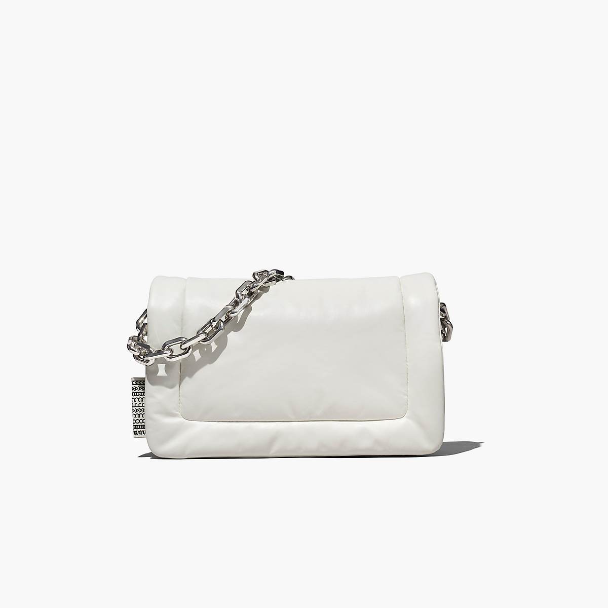 Women Marc Jacobs Barcode Pillow Shoulder Bags White | UK MJ4726-V32