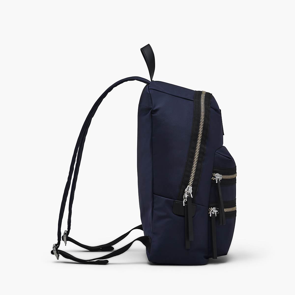 Women Marc Jacobs Biker Nylon Large Backpacks Blue | UK MJ0458-K91