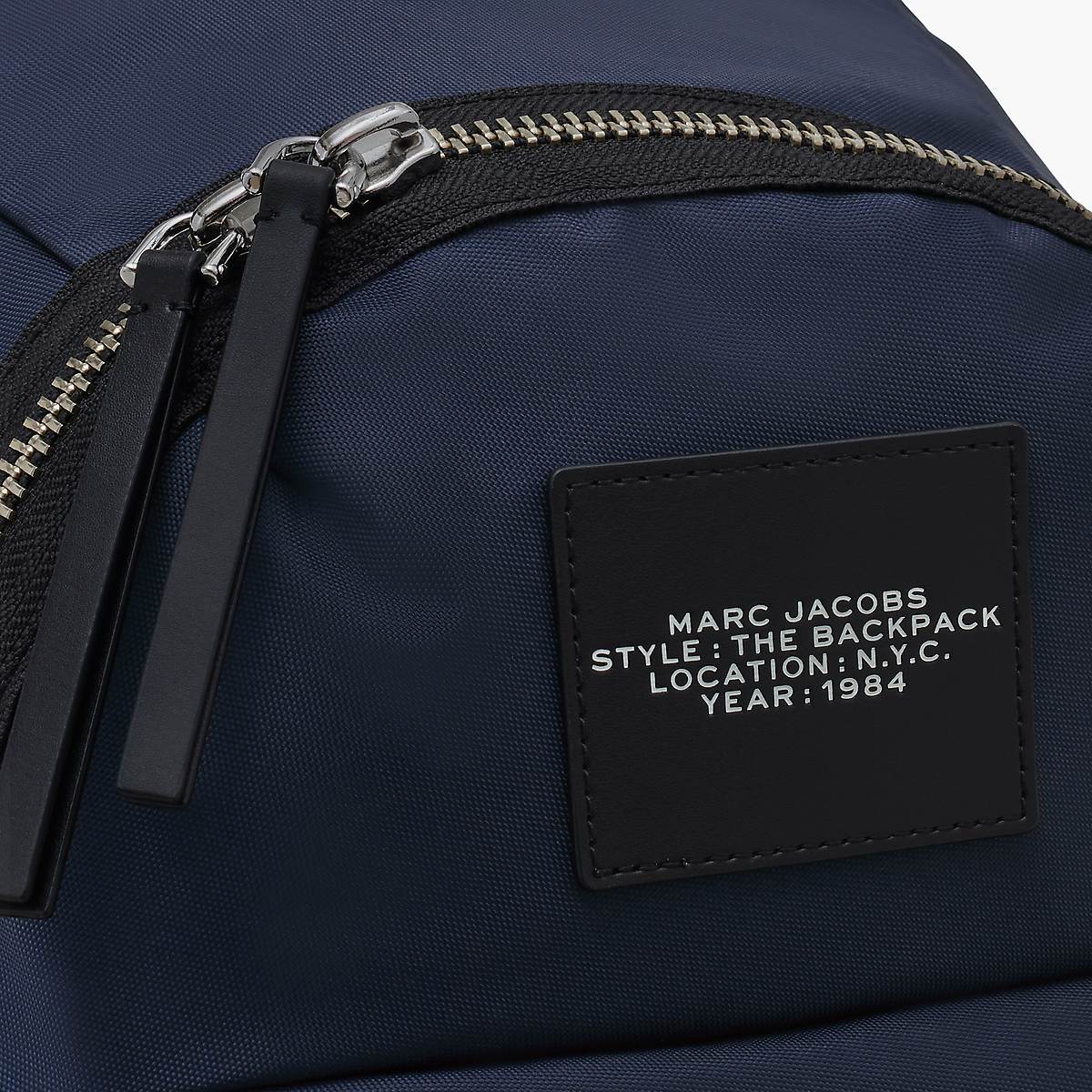 Women Marc Jacobs Biker Nylon Large Backpacks Blue | UK MJ0458-K91