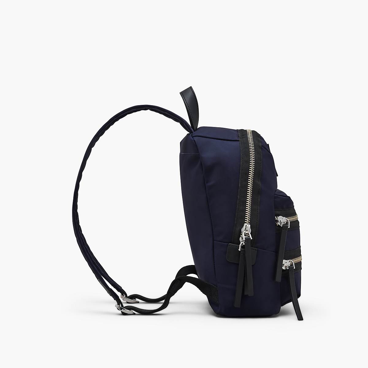 Women Marc Jacobs Biker Nylon Medium Backpacks Blue | UK MJ5841-G14