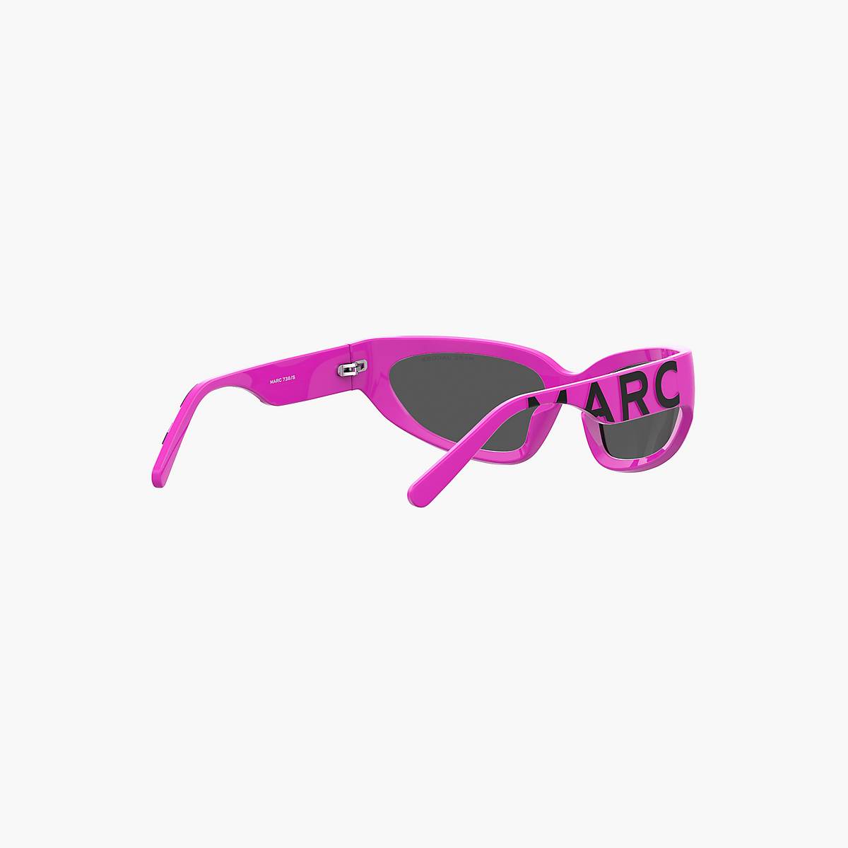 Women Marc Jacobs Bold Logo Wrapped Sunglasses Pink | UK MJ5178-G71