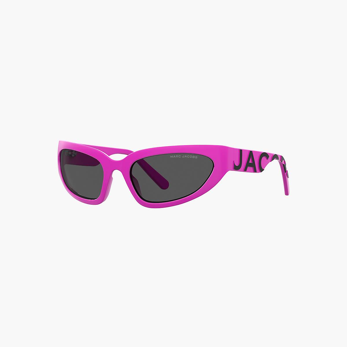 Women Marc Jacobs Bold Logo Wrapped Sunglasses Pink | UK MJ5178-G71