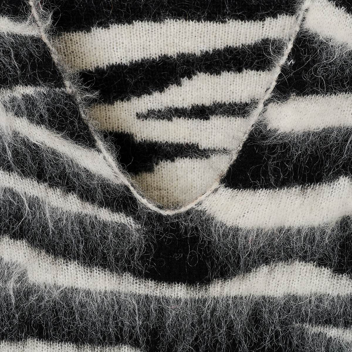 Women Marc Jacobs Brushed Zebra Sweaters Black / White | UK MJ5837-D64