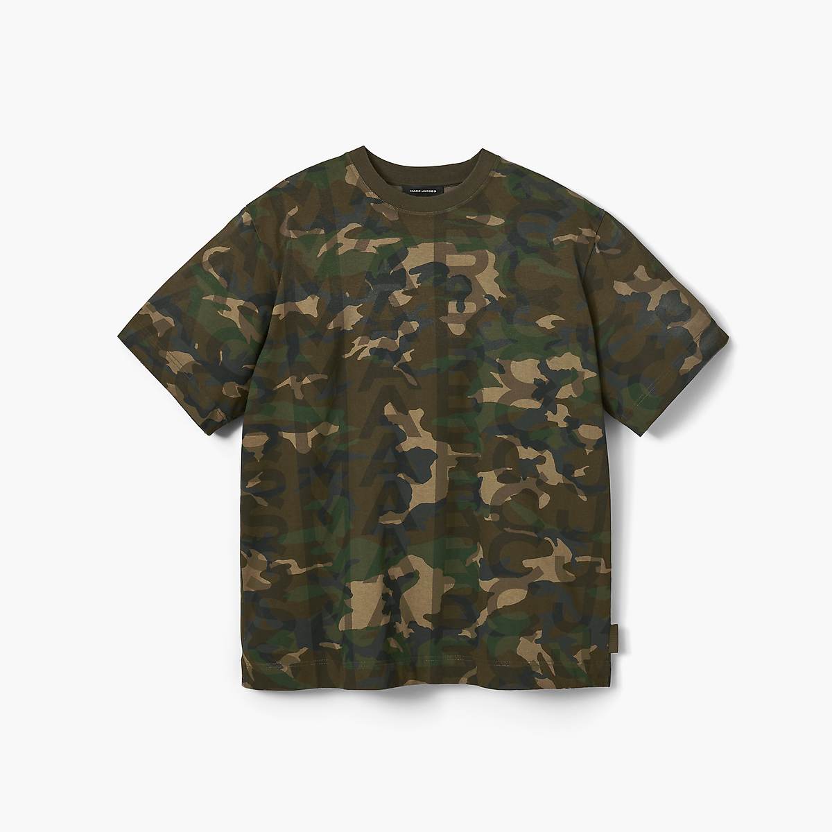 Women Marc Jacobs Camo Big Tee T-Shirt Camo Multicolor | UK MJ3049-T24