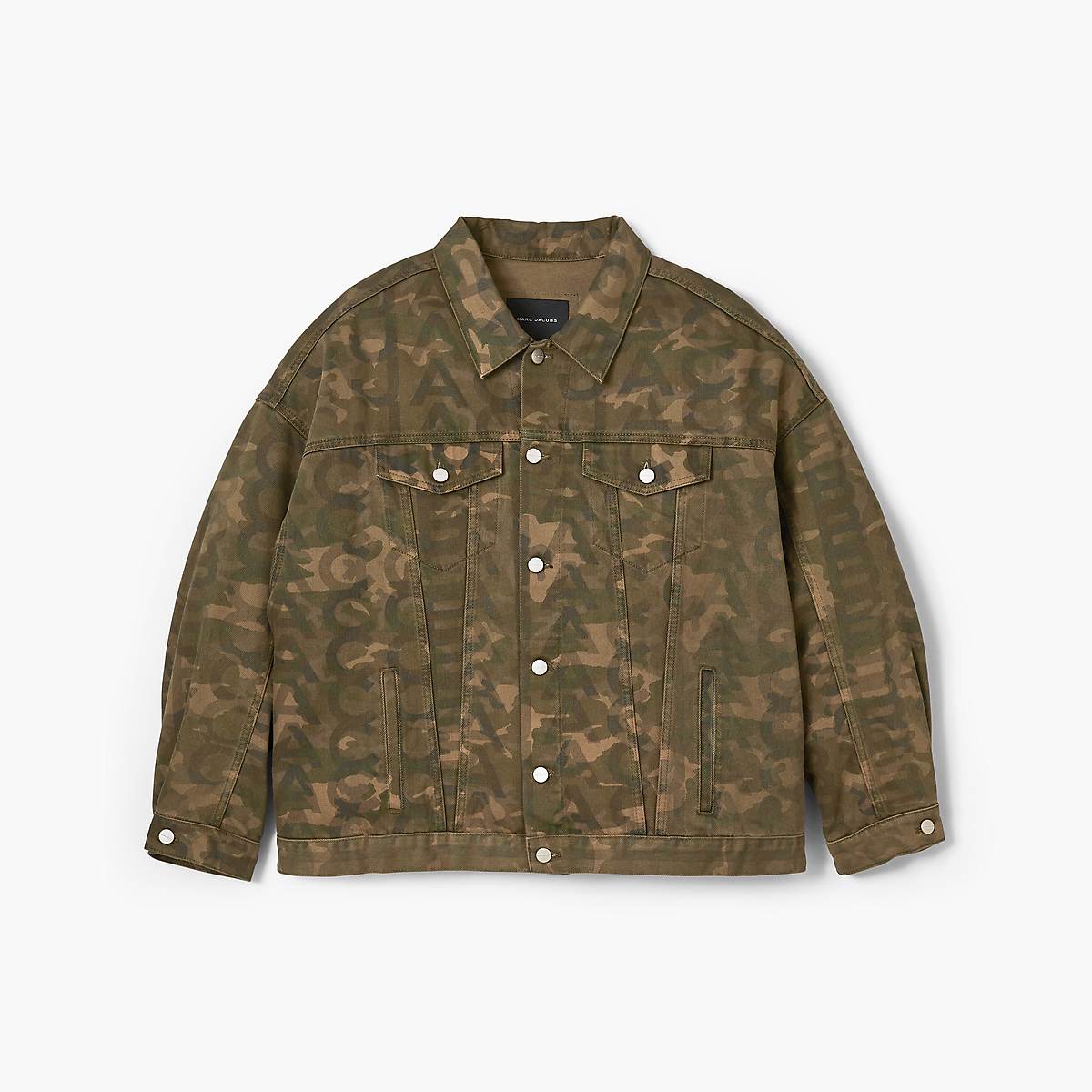 Women Marc Jacobs Camo Oversized Trucker Jackets Camo Multicolor | UK MJ3650-E83