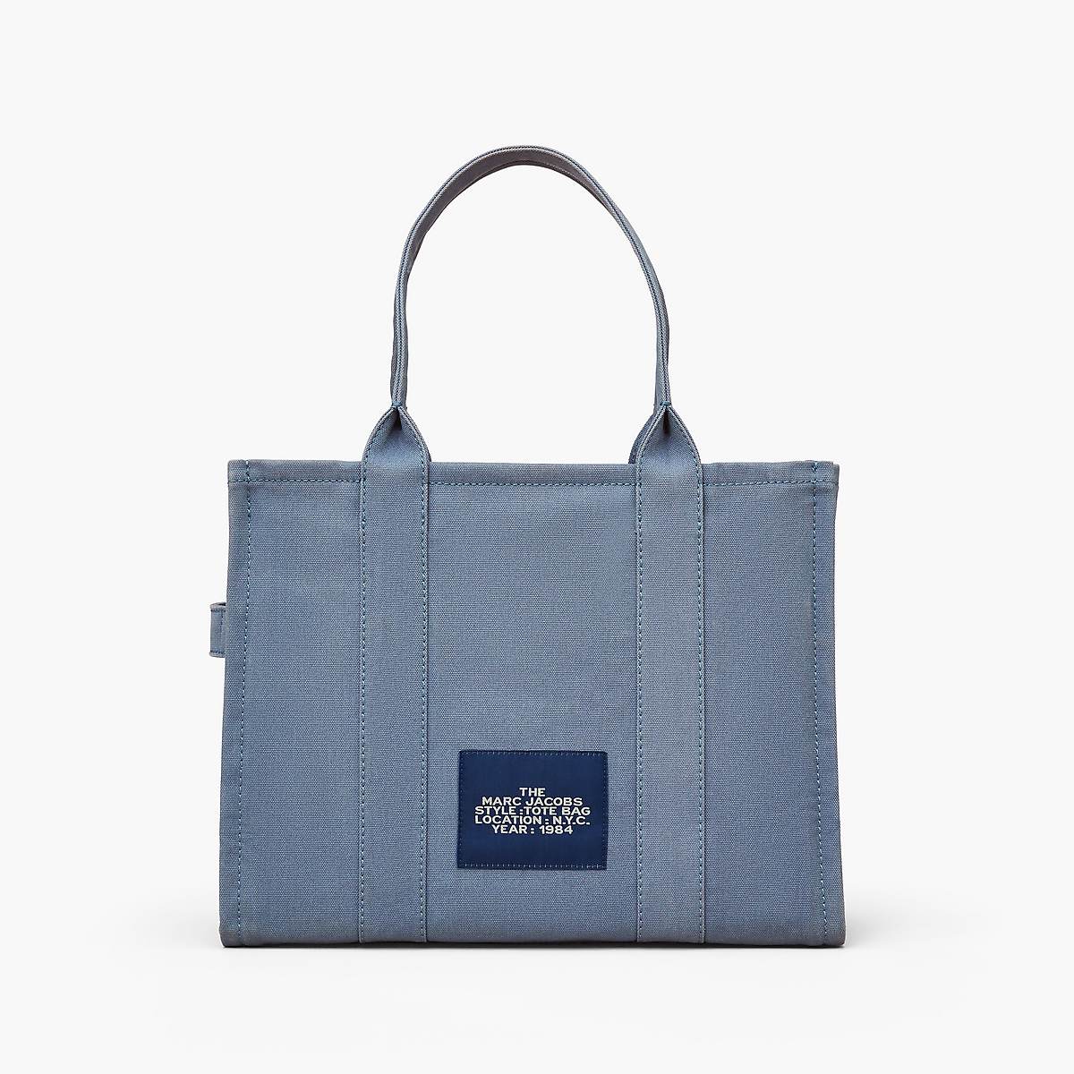 Women Marc Jacobs Canvas Large Tote Bags Blue | UK MJ6892-W03