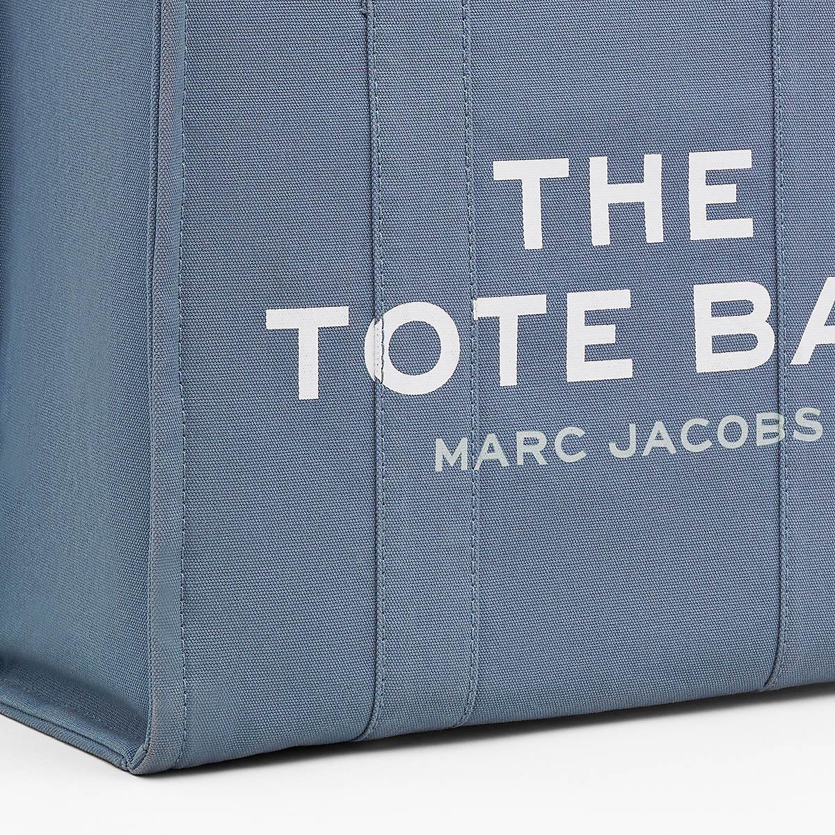 Women Marc Jacobs Canvas Large Tote Bags Blue | UK MJ6892-W03