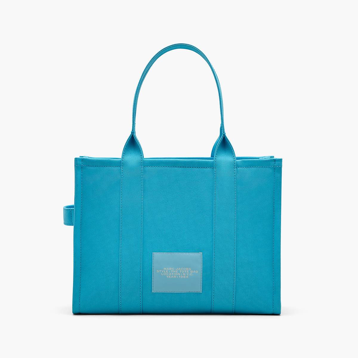 Women Marc Jacobs Canvas Large Tote Bags Blue | UK MJ5940-Y86