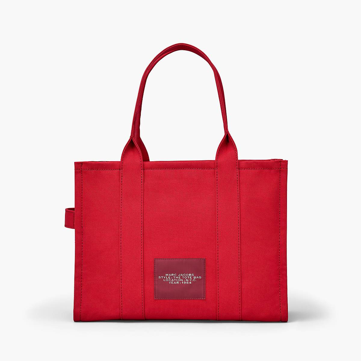 Women Marc Jacobs Canvas Large Tote Bags Red | UK MJ9187-A31