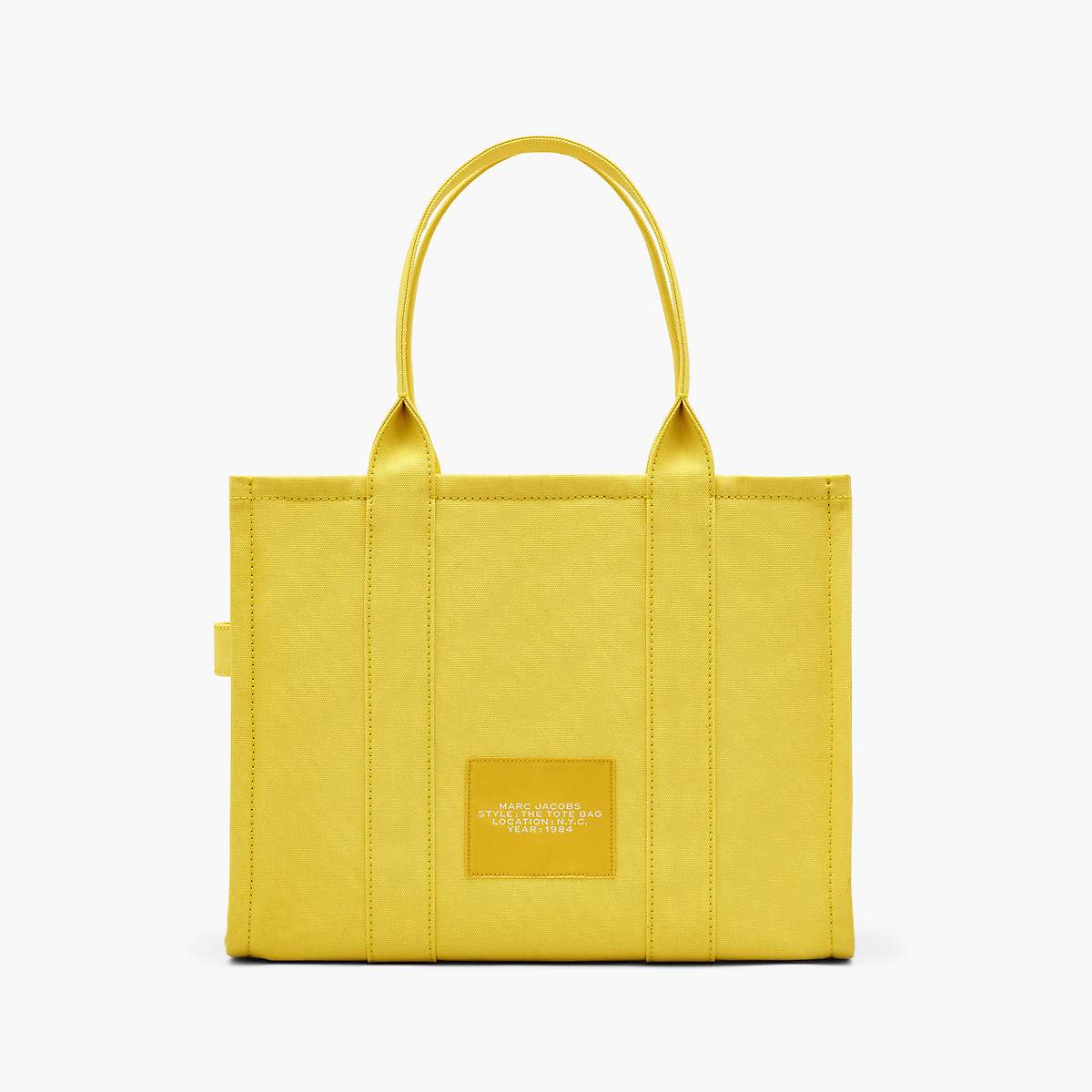 Women Marc Jacobs Canvas Large Tote Bags Yellow | UK MJ1835-D30