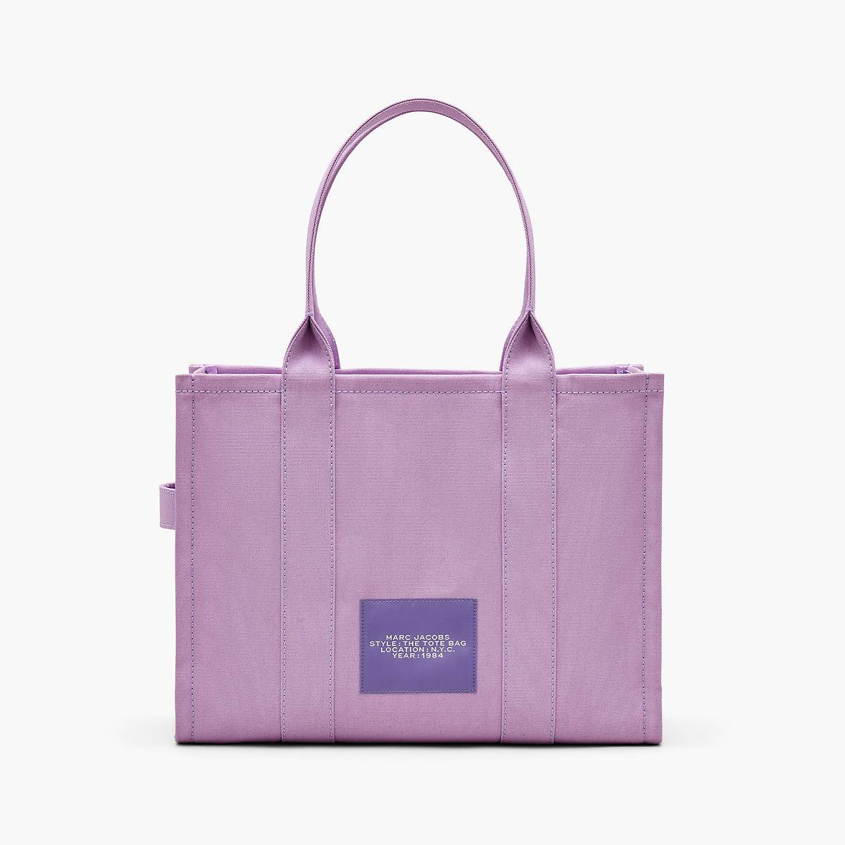 Women Marc Jacobs Canvas Large Tote Bags Purple | UK MJ0158-G29