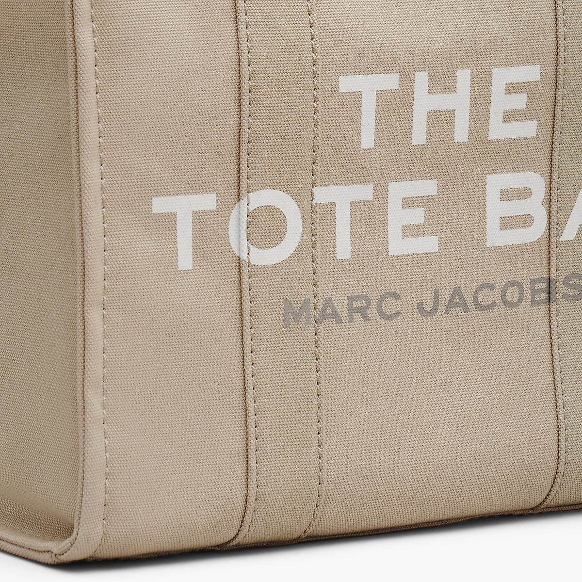 Women Marc Jacobs Canvas Medium Tote Bags Beige | UK MJ4597-B46