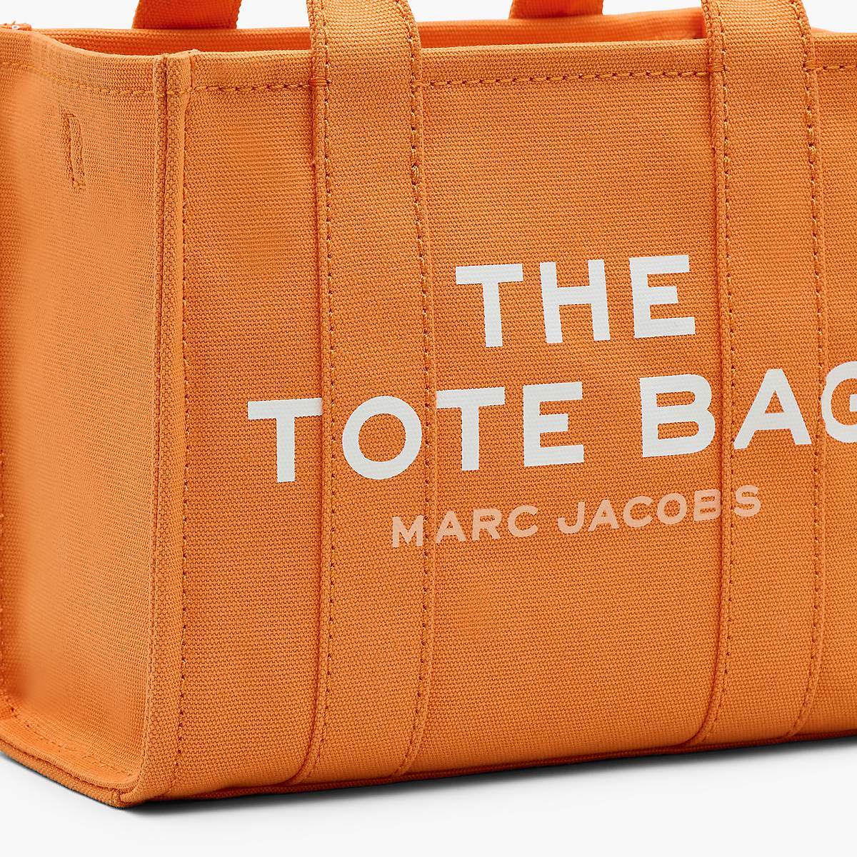 Women Marc Jacobs Canvas Small Tote Bags Orange | UK MJ5136-G53