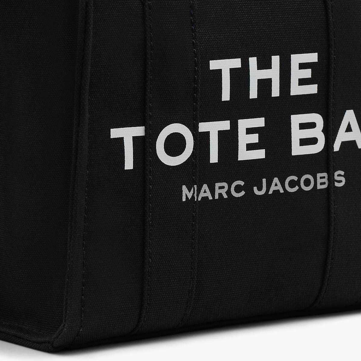 Women Marc Jacobs Canvas Small Tote Bags Black | UK MJ5107-J18