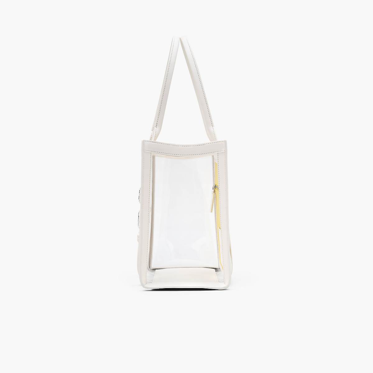 Women Marc Jacobs Clear Medium Tote Bags White | UK MJ4893-V98