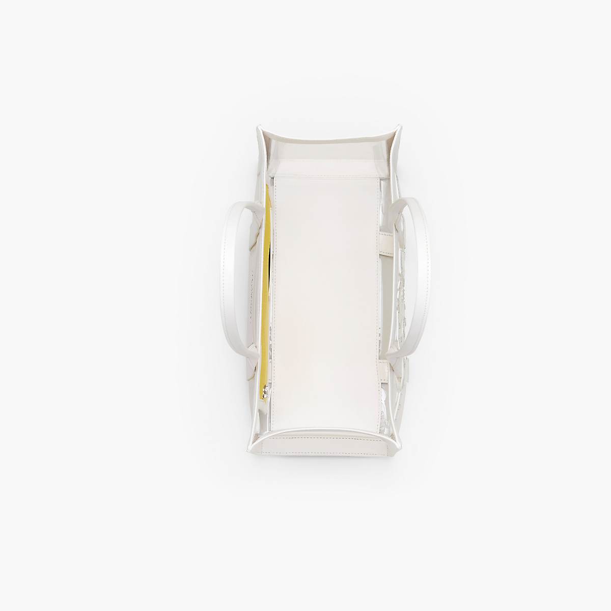 Women Marc Jacobs Clear Medium Tote Bags White | UK MJ4893-V98